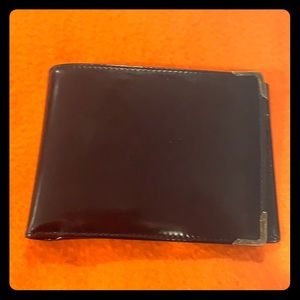 Vintage Gucci glossy leather men’s wallet